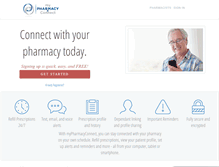 Tablet Screenshot of mypharmacyconnect.com